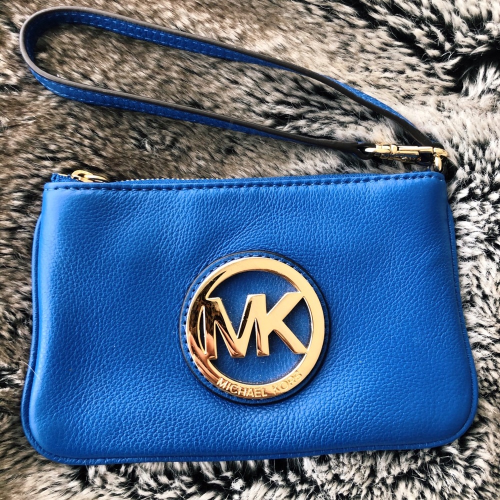 Michael Kors Small Leather Wristlet